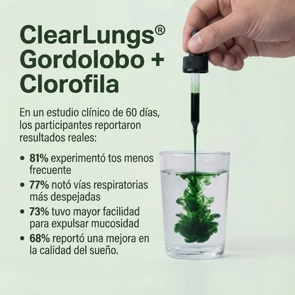 ClearLungs: Gordolobo + Clorofila